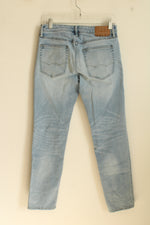 American Eagle Light Wash Straight Leg Jeans | 30x32