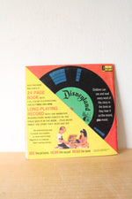 Walt Disney Story Of Hiawatha With Songs Disneyland 33 1/3 Record & Book