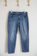 Old Navy Power Slim Straight Mid-Rise Jeans | 10 Short