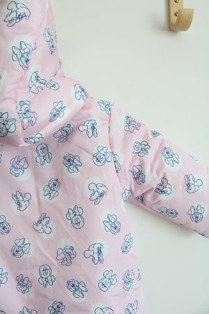 NEW Disney Baby Pink & White Minnie Mouse Snowsuit | 9 MO