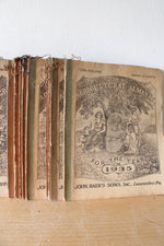 Baer's Agriculture Almanac Lancaster, PA 1909-1935