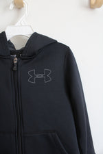 Under Armour Black Full Zip Jacket | Youth XS