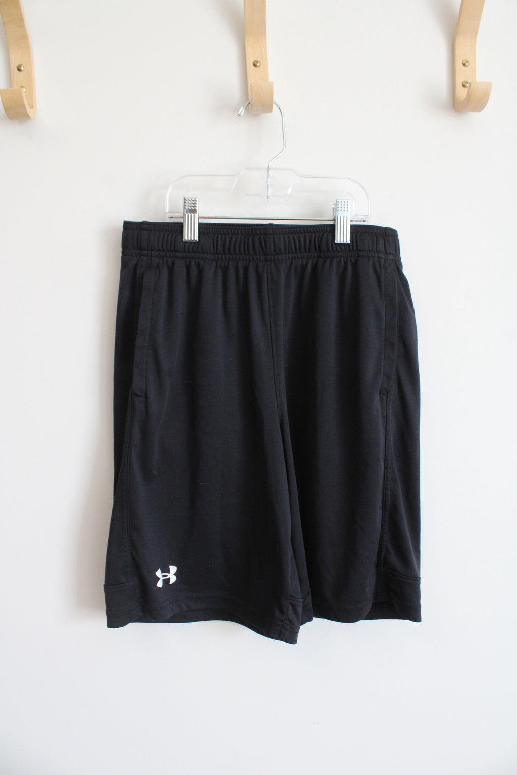 Under Armour Black Athletic Shorts | Youth L