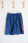 Under Armour Blue & Orange Shorts | Youth XL