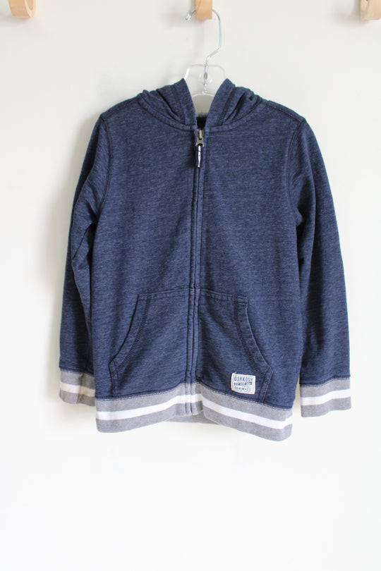 Gymboree Blue Zip Up Hoodie | 5/6