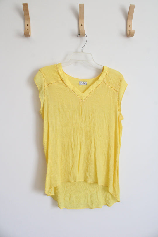 Creative Design Works Light Weight Yellow Top | L