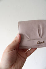 Coach Pale Pink Bi-Fold Wallet