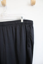 Under Armour American Flag Logo Black Athletic Shorts | XXL