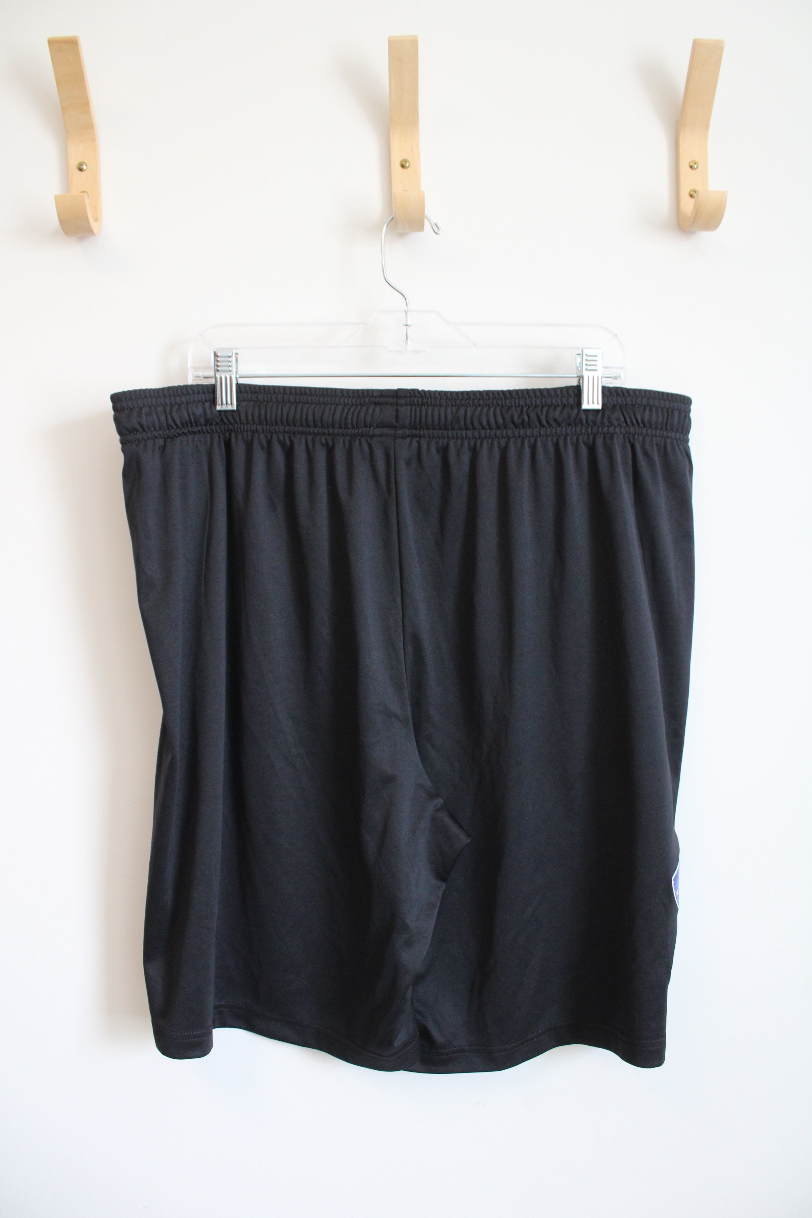 Under Armour American Flag Logo Black Athletic Shorts | XXL