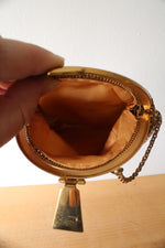 Vintage Whiting & Davis Mesh Gold Mini Purse