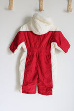 Old Navy Baby Red & White Snowsuit | 6-12 MO