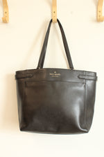 Kate Spade New York Black Saffiano Leather Staci Laptop Tote