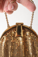 Vintage Whiting & Davis Mesh Gold Mini Purse