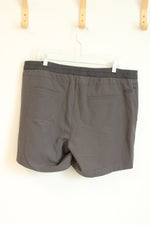 The North Face Gray Athletic Shorts | XL