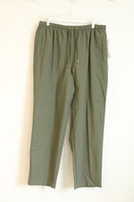 NEW Hasting & Smith Olive Green Elastic Waistband Pants | XL
