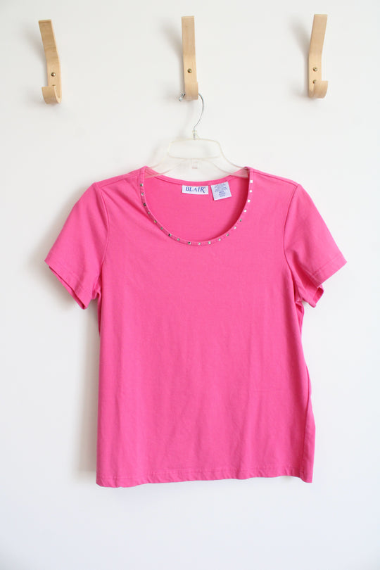 Blair Pink Embellished Top | M
