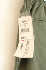 NEW Hasting & Smith Olive Green Elastic Waistband Pants | XL