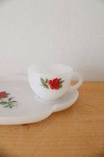 Federal Rosecrest Dura-White 8-Piece Snack Set