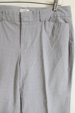 Dockers Ideal Fit Gray Plaid Capri | 14