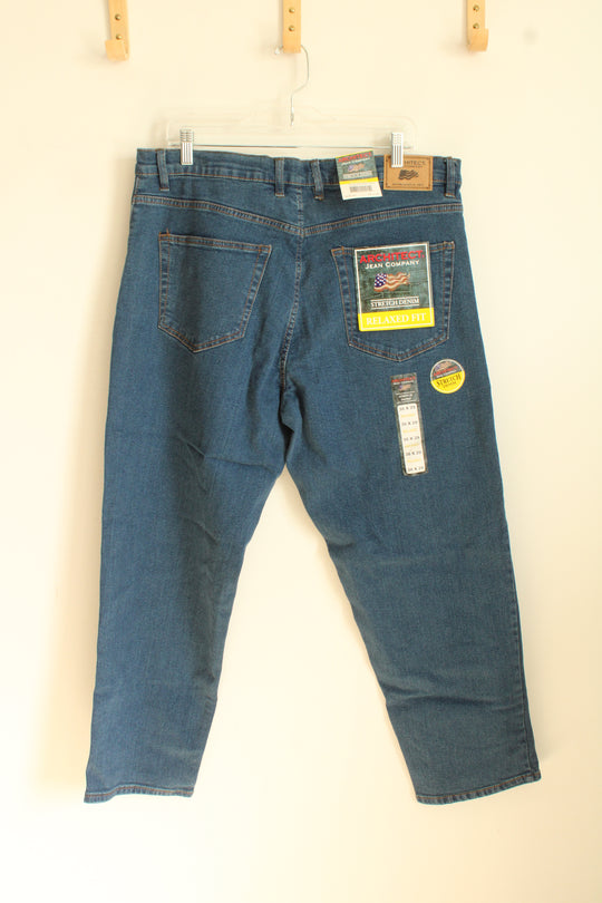 NEW Architect Medium Wash Relaxed Fit Jeans | 38X29