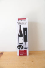 Brookstone Automatic Wine Opener & Wine Foil Cutter