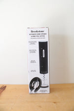 Brookstone Automatic Wine Opener & Wine Foil Cutter