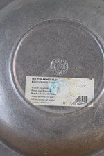 Wilton Armetale Reggae Pewter Etched Rim Serving Bowl
