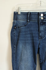 APT.9 Cuffed Denim Capri | 8 Petite