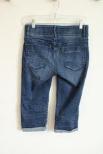 APT.9 Cuffed Denim Capri | 8 Petite