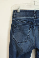 APT.9 Cuffed Denim Capri | 8 Petite