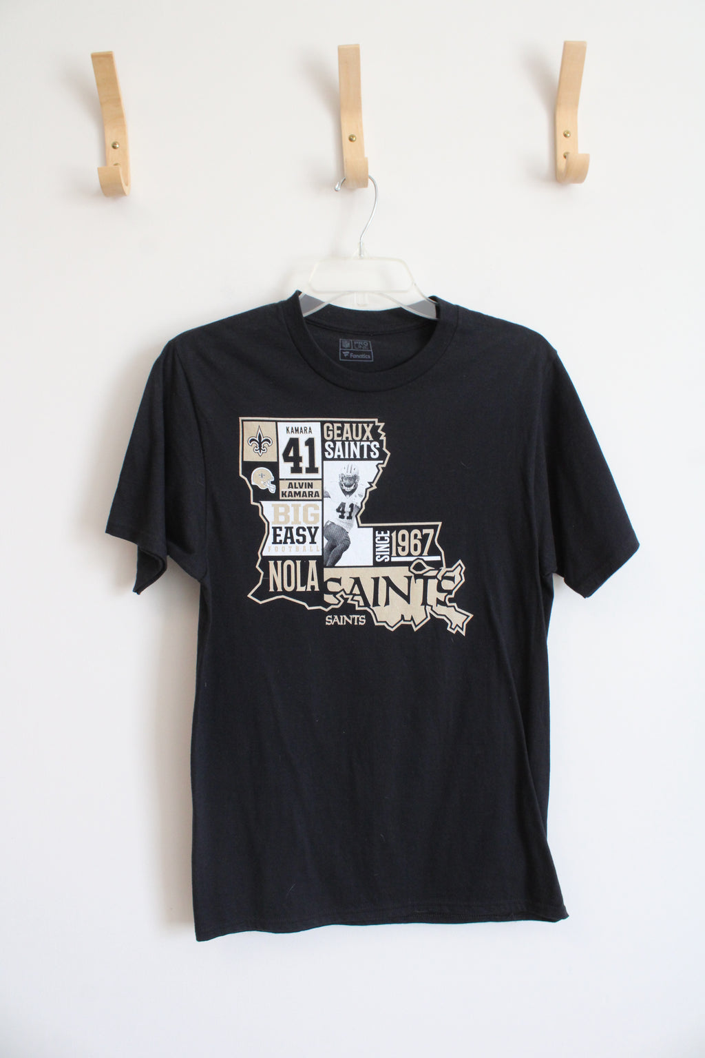 NFL Pro Line Fanatics #41 Kamara New Orleans Saints Black Shirt | S