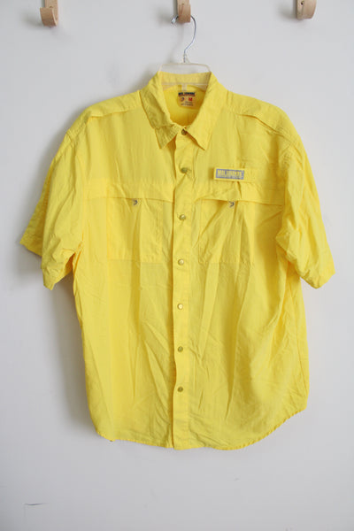 Reel Legends Yellow Fishing Shirt