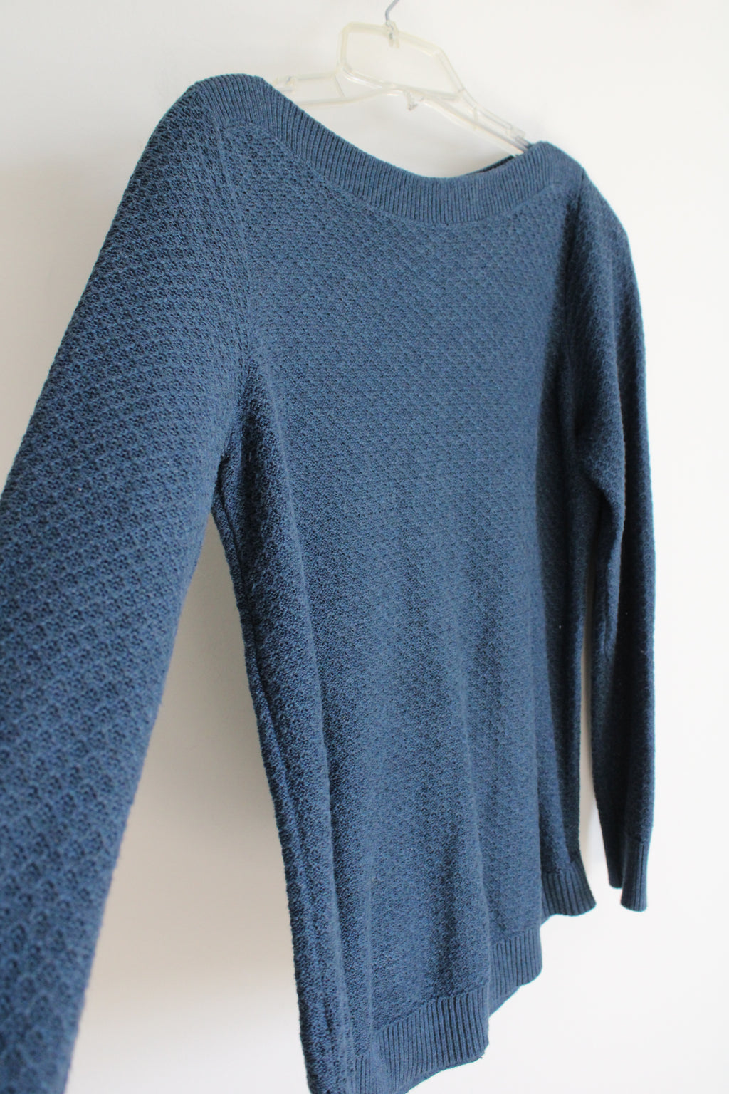 LOFT Blue Knit Sweater | M