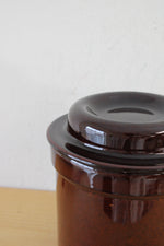 Pfaltzgraff 1 Quart Brown Stoneware Crock