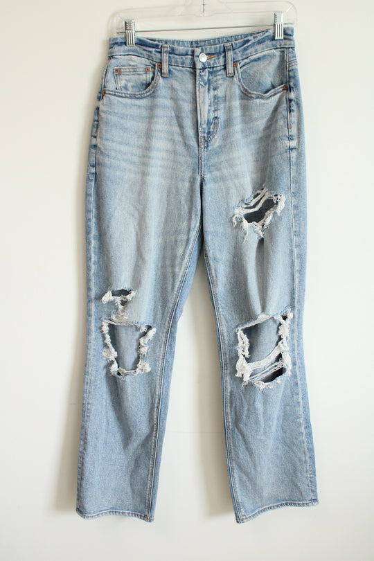 American Eagle Stretch Curvy 90's Straight Jeans | 4
