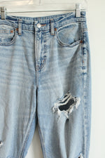 American Eagle Stretch Curvy 90's Straight Jeans | 4