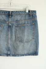 Zara Denim Asymmetrical Skirt | XL