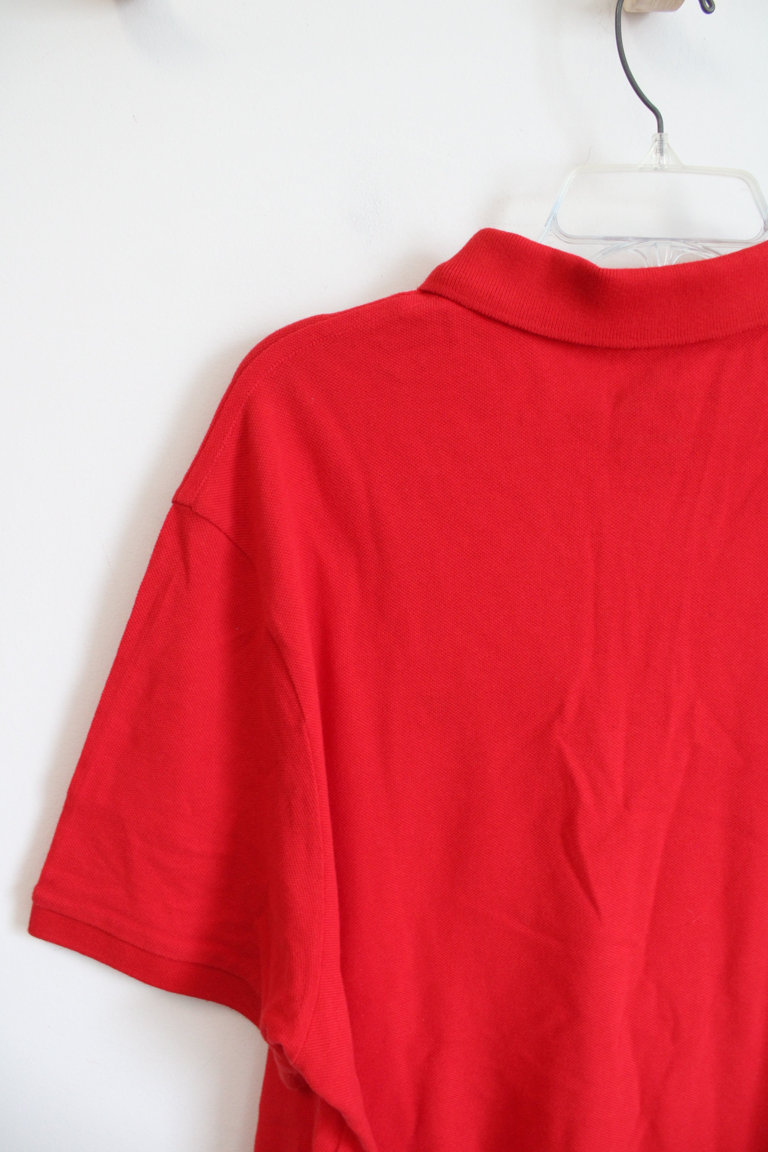 American Eagle Athletic Fit Red Polo Shirt | XL