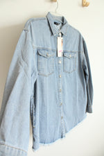 NEW Dokotoo Denim Button Down Shirt | L
