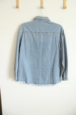 NEW Dokotoo Denim Button Down Shirt | L