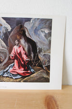 Christ At Gethsemane El Greco The Toledo Museum Of Art, Ohio Print