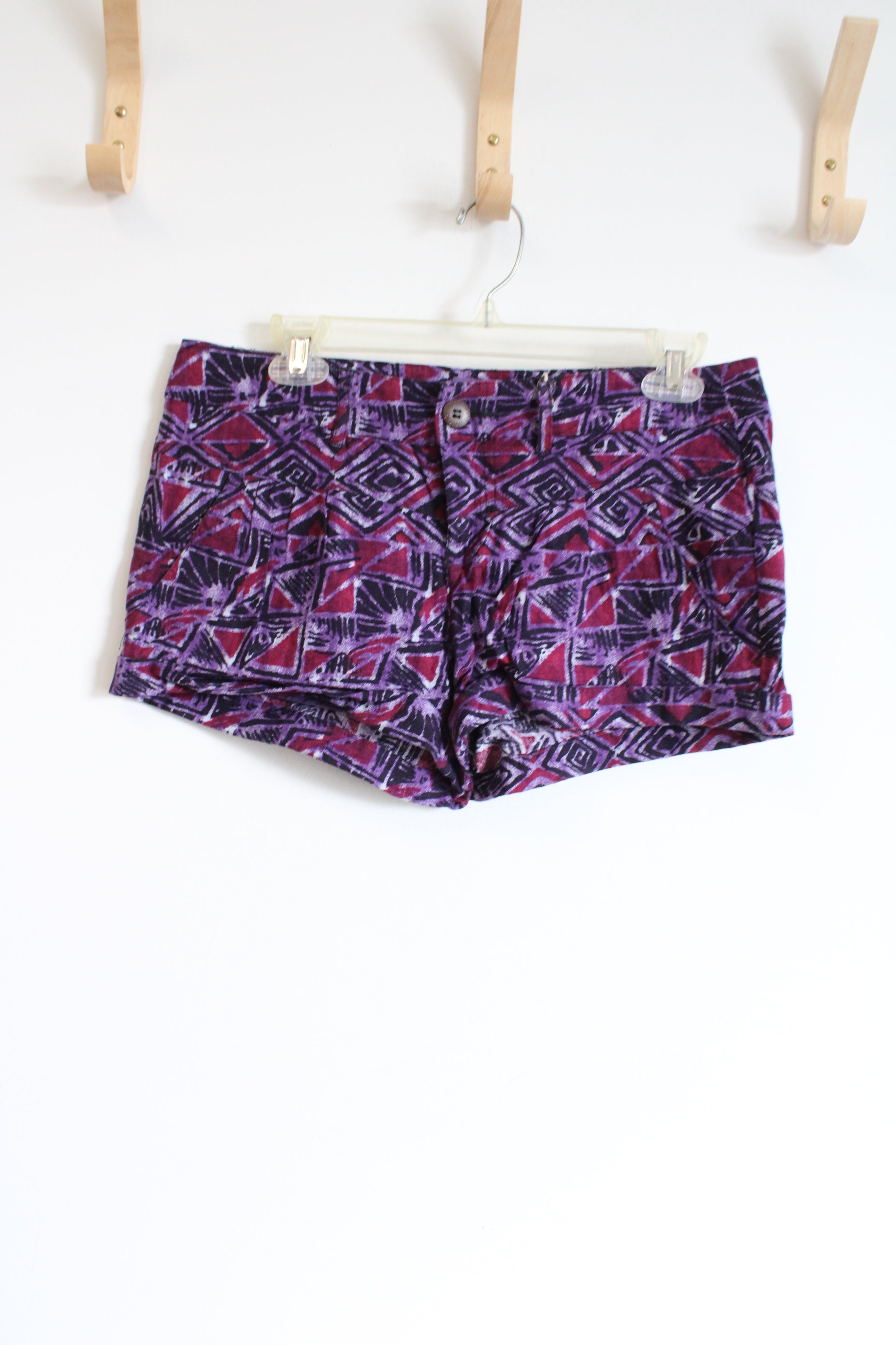 I Love H81 Purple Linen Shorts | 28
