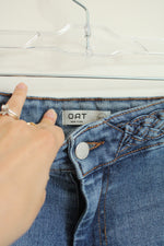OAt New York Braided Waist Wide Leg Jeans | 8/29