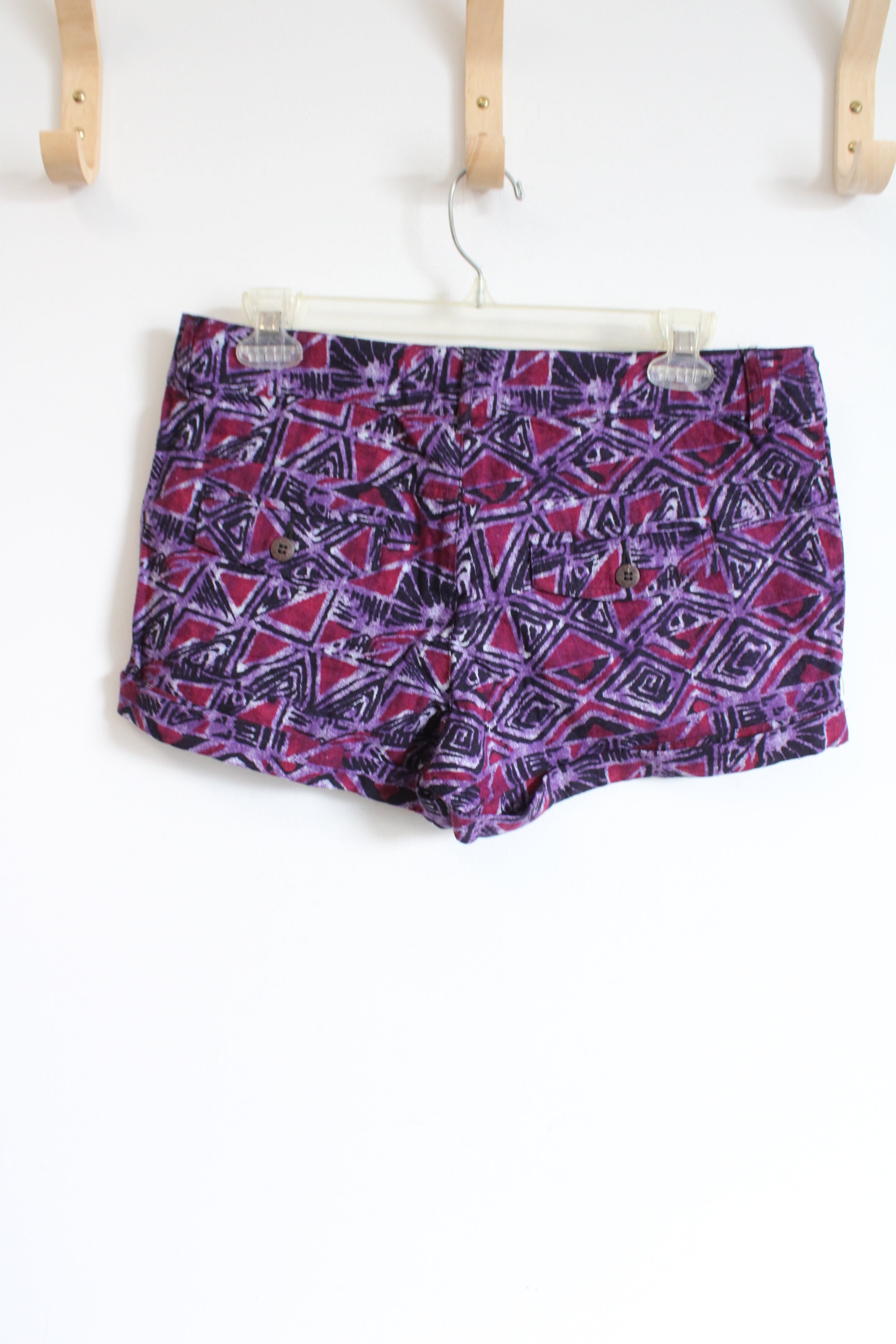 I Love H81 Purple Linen Shorts | 28