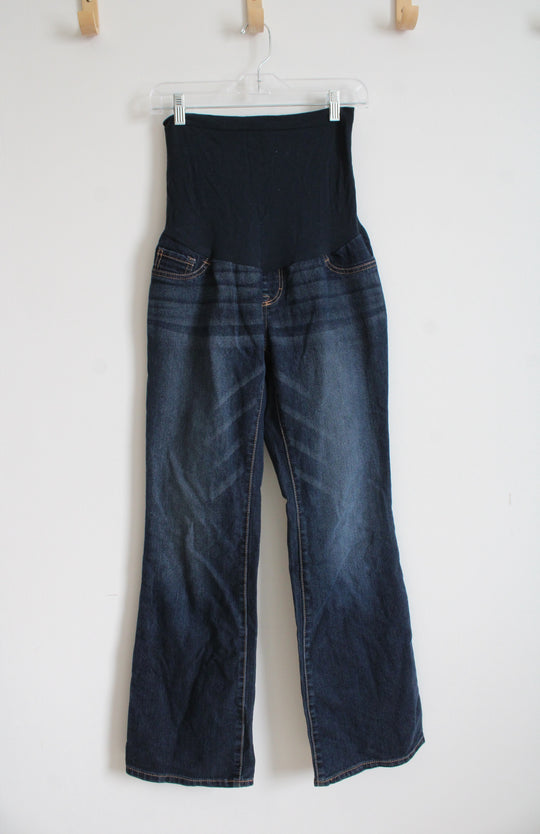 Indigo Blue Maternity Boot Cut Jeans | S