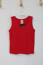 NEW Garanimals Solid Red Tank Top | Youth 7