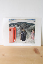 Saint Anthony Tempted By The Devil In The Form Of A Women Sassetta Yale University Art Gallery, New Haven Print