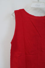 NEW Garanimals Solid Red Tank Top | Youth 7