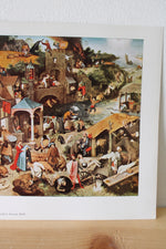 Flemish Proverbs Bruegel the Elder Kaiser-Fredrich Museum, Berlin Print