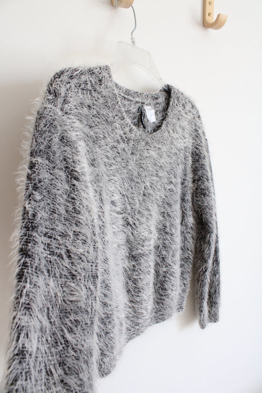 H&M Divided Fuzzy Gray Sweater | XS